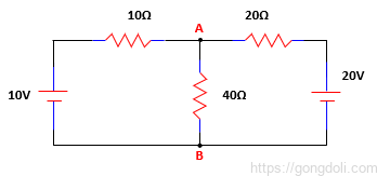 노턴의 등가 회로: 예제1