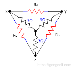 와이 델타 변환 : 예제 풀이2