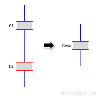 직렬 커패시터 변환 계산기