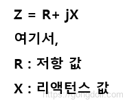 임피던스 이해:저항 수식
