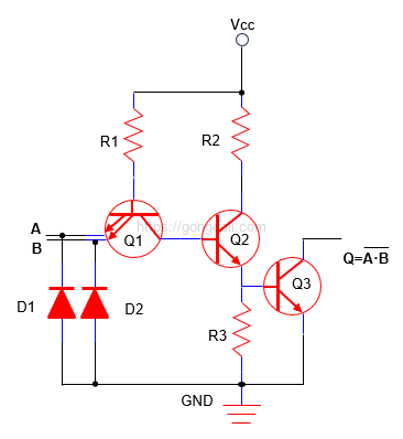 NAND 게이트 회로 : TTL