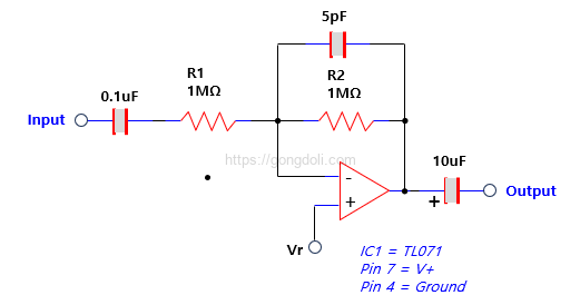 Buffer 회로 설계 : OPAMP 사용한 Buffer 회로