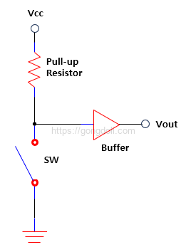 Pull-up 저항 : 역할