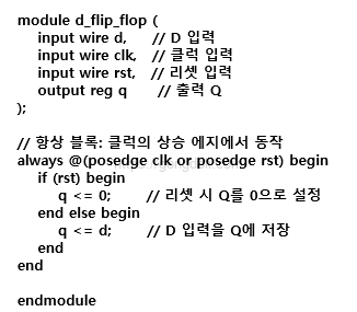 순차 논리 회로 설계 : HDL