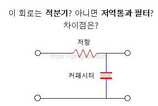 RC 적분기 동작 원리 : 개요